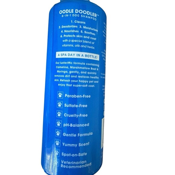 Friday’s Dog Oodle Doodler 6 in 1 Dog Shampoo Made In The USA 12 fl.oz - Picture 7 of 8
